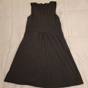 Toad&Co Charcoal Sleeveless Midi Dress
